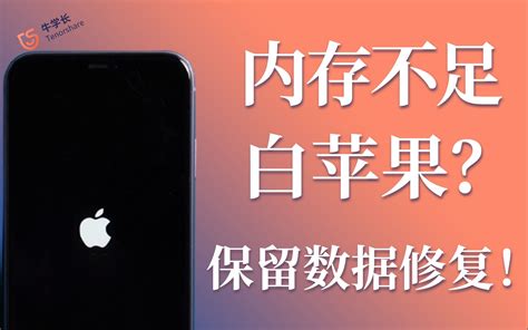 手机黑屏了怎么恢复正常？iphone教你这样操作，可保留数据修复！