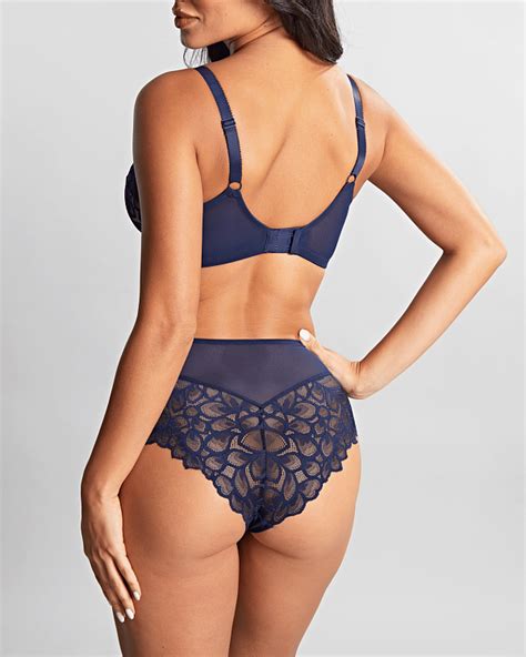 Allure Full Cup Bra Navy Tkd Lingerie