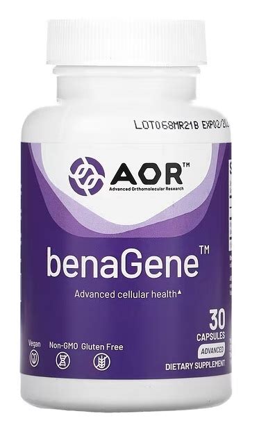 AOR Advanced Orthomolecular Research BenaGene 30 Capsules Buy In