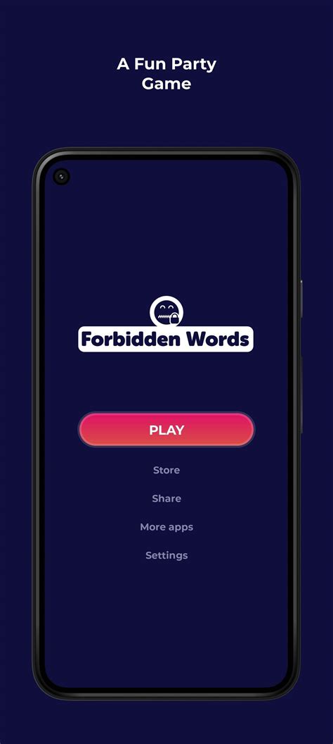 Forbidden Words Party Game Apk For Android Download