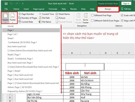 Hướng dẫn cách bỏ số trang trong Excel đơn giản nhanh chóng