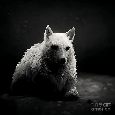 A Majestic White Wolf Digital Art by Total Gifts Art - Fine Art America