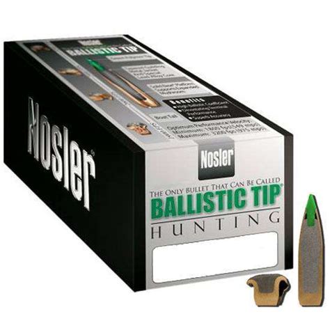 Nosler Ballistic Tip Hunting Caliber Gr Spitzer