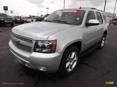 2012 Silver Ice Metallic Chevrolet Tahoe Ls 80539161 Photo 5