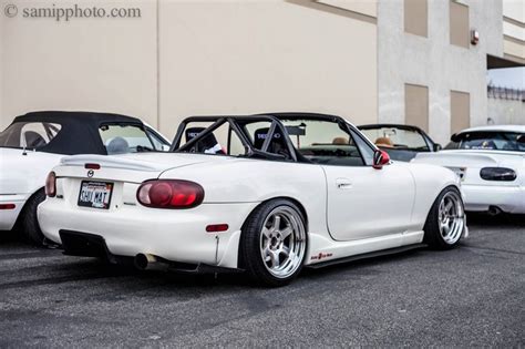 Hardtop Roof Spoiler Fit To Mazda Mx Na Nb Hard Top Miata Black