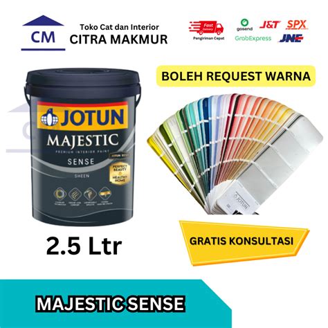 Jual Jotun Majestic Sense Ltr Bisa Request Warna Custom Warna