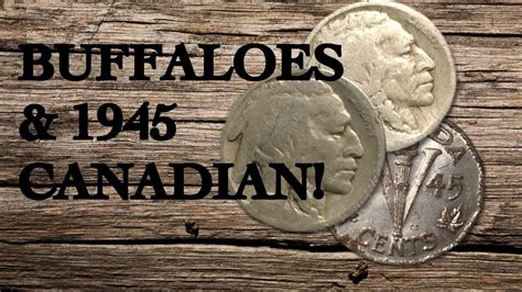 BUFFALOES AND 1945 CANADIAN Coin Roll Hunting YouTube