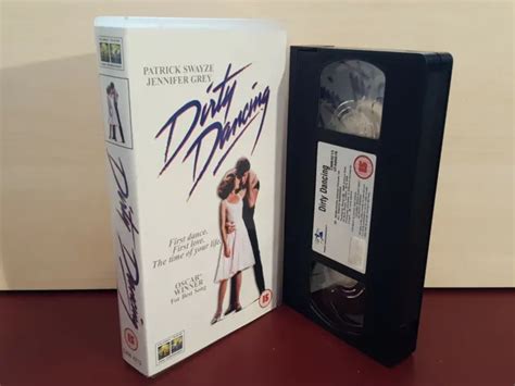 DIRTY DANCING VHS Video Tape Patrick Swayze Jennifer Grey 3 75