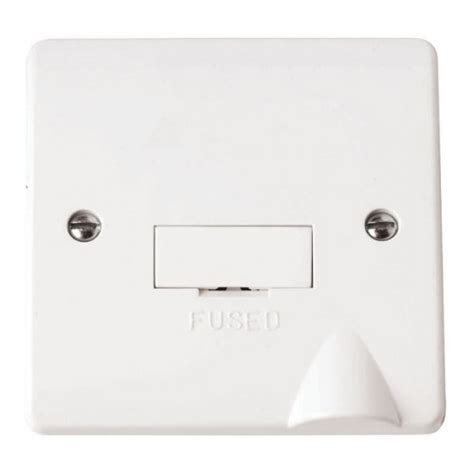 Click Cma050 Mode White Moulded Unswitched Fused Connection Unit With