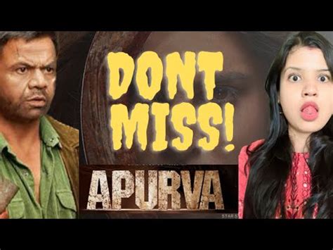 Apurva Official Trailer Review Tara Sutaria Rajpal Yadav