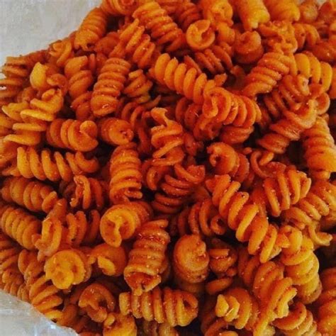 Makaroni Spiral Makaroni Ulir Pedas 250gr Makaroni Spiral Pedas