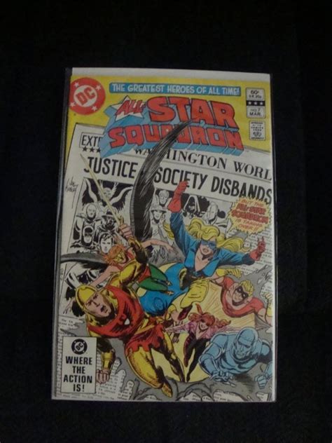 All Star Squadron Dc Comics Joe Kubert Cover Roy Thomas