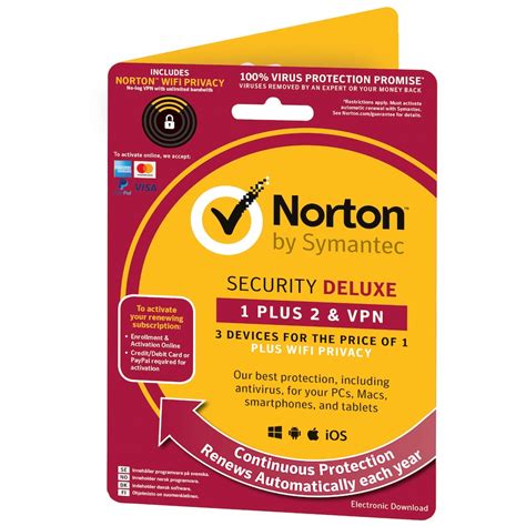 Norton Security Deluxe 12 Antivirus Med Vpn Elgiganten