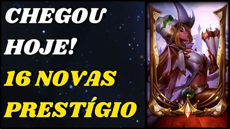 Novas Skins Prest Gio Chegaram Hoje Voc J Ganhou Alguma Das