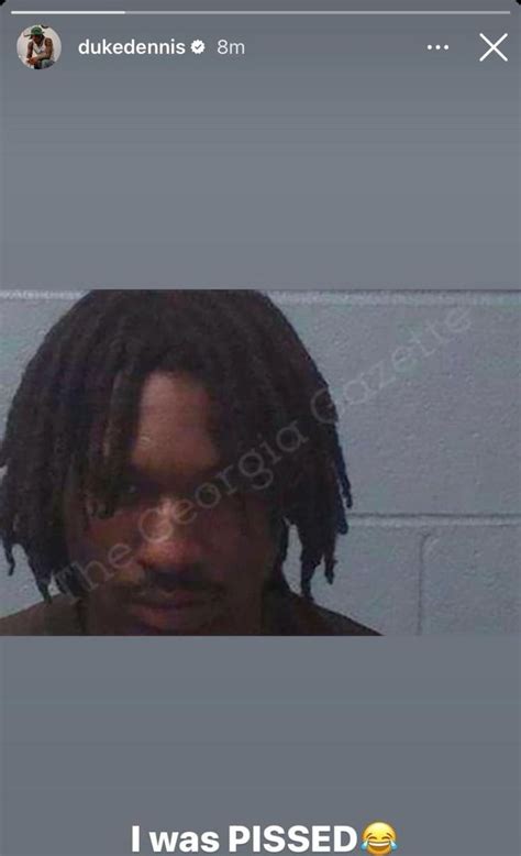 Duke Dennis Mugshot 😂