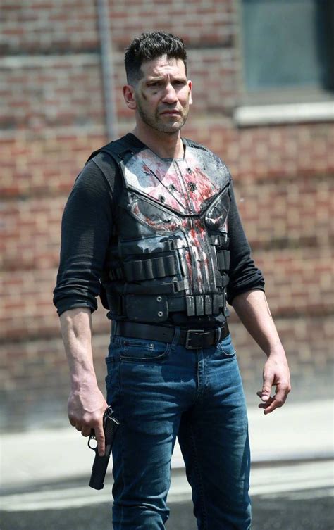 Jon Bernthal Filming Season Of The Punisher In Nyc On May