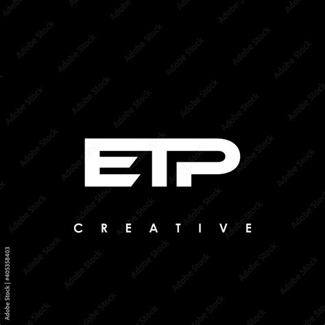 ETP Letter Initial Logo Design Template Vector Illustration Stock ...