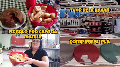 Vlog Minha Rotina De Feriado Fui Na Havan Comprei Supla E Fiz Bolo