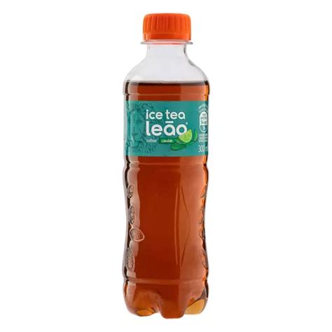 Chá Preto Ice Tea Limão Leão Garrafa 300ml MercadoLivre