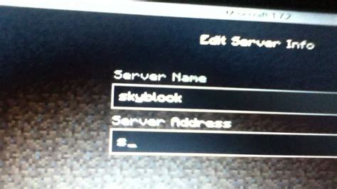 Minecraft Skyblock Server Server Name Youtube