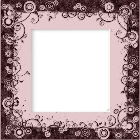 Romantic Floral Border Wall Backdrop Text Scrapbook Frame Border