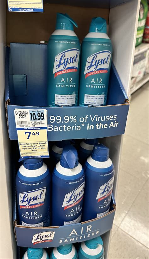 Lysol Airborn Only Each At Rite Aid Extreme Couponing Deals