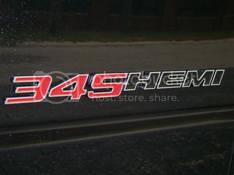 New 345 HEMI Emblems DodgeTalk Forum