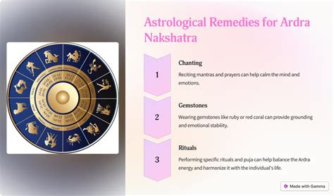 Ppt Ardra Nakshatra आर्द्रा Understanding Its Effects And Remedies