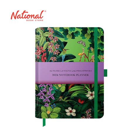 2024 Notebook Planner A5 The Flora & Fauna of the Philippines - School ...