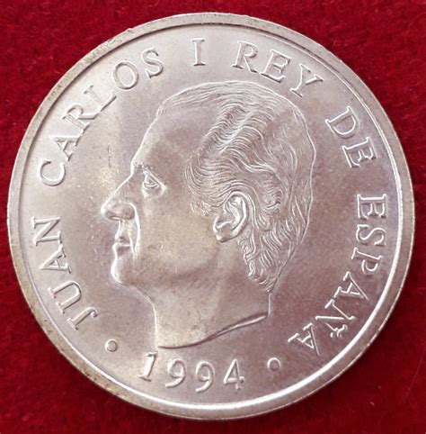 2000 Pesetas de plata Juan Carlos I 1994 EBC Numismática Felipe VI