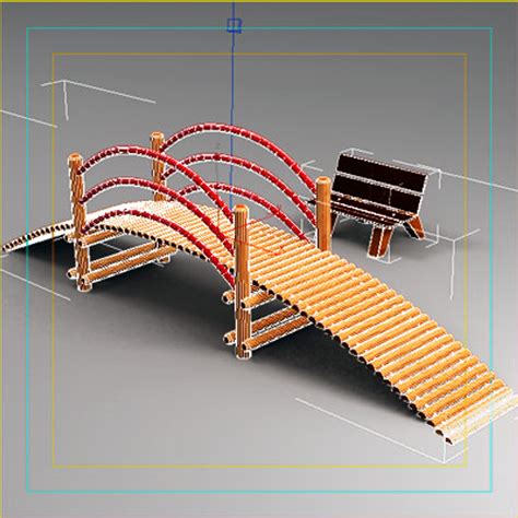 3d bridge playground play model