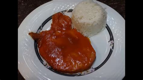 Chuletas Ahumadas En Salsa Roja Youtube