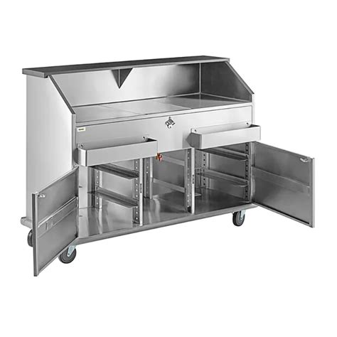 Modern Removable Bar Station Portable Stainless Steel Cocktail Bar