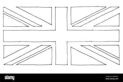 Union Jack Coloring Page