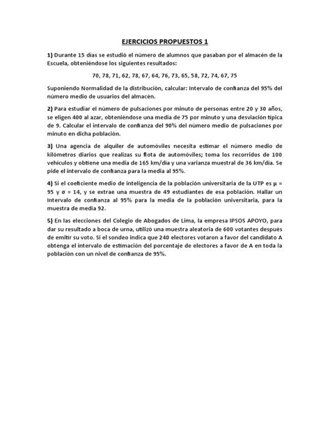 Ejercicios Propuestos 1 Pdf