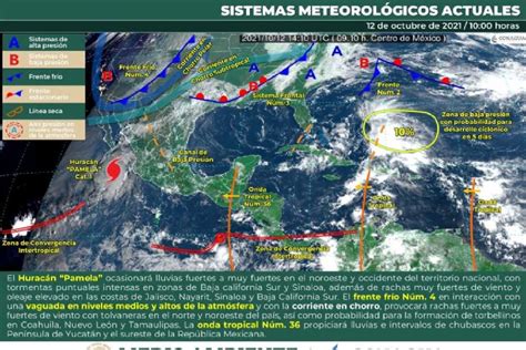 Cuarto Frente Frío En México Estos Son Los Estados Que Serán Afectados