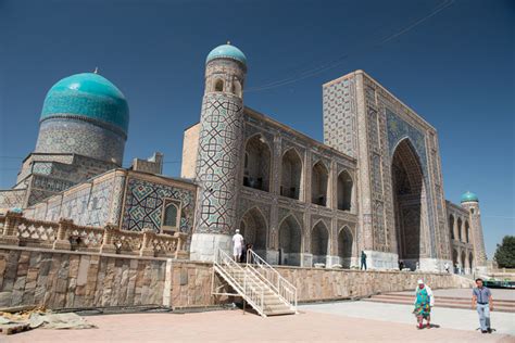 Seidenstraße in Usbekistan Fünf Highlights in Samarkand Wo der