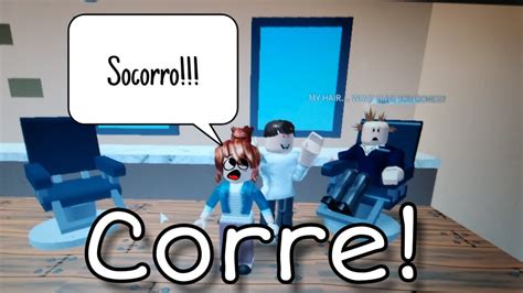 Roblox CORRA DO CABELEIREIRO YouTube