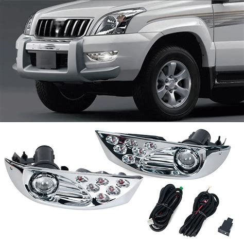 Car Front Bumper Led Daytime Running Light Drl Fog Light For Toyota