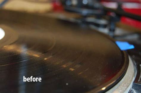 How To Clean Vinyl Disks Using Glue 9 Pics