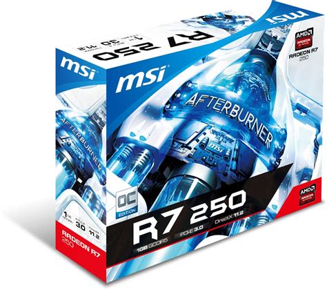 Specificaties Van Msi Radeon R7 250 1gd5 Oc Tweakers