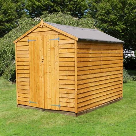 8 X 6 Windowless Value Apex Shed