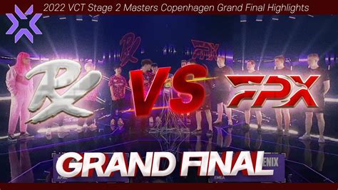 Grand Final L Paper Rexapac Vs Funplus Phoenixemea 대회 하이라이트 L Vct