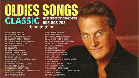 Oldies But Goodies 50s 60s 70s🌵elvis Presley Andy Williams Matt Monro