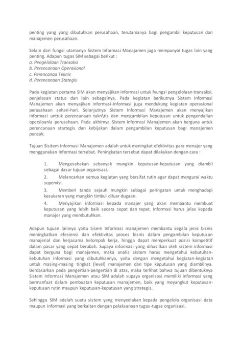 Artikel Sistem Informasi Manajemen Pertemuan 1 PDF