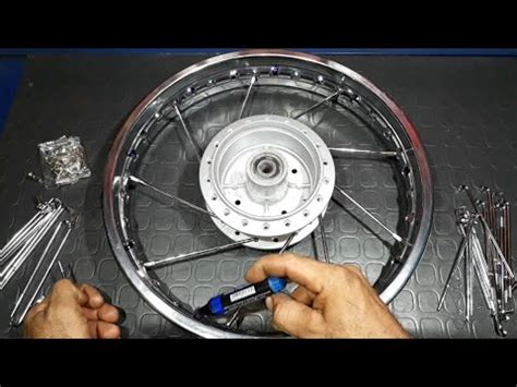 Como Montar Roda De Raios De Qualquer Moto Centralizar Desempenar