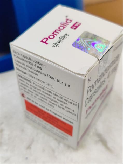 Mg Pomalidomide Capsules At Rs Bottle Pomalidomide Capsules In