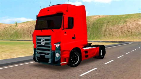 Skin Volkswagen Constellation Vermelho Rodas Pretas Skins Grand