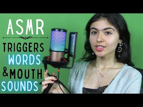 Asmr A Mic Review Trigger Words Mouth Sounds Tapping