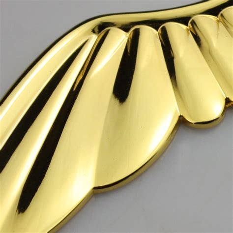 Car Angel Wings Signs D Alloy Metal Universal Shape Emblem Decoration